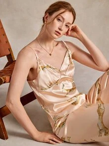 EverLounge Women's Animal Print Camisole Top And Long Pants Casual Daily Home Sleepwear Set - Multicolor - View 4