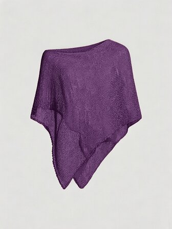 Hippie Top da donna in maglia traforata, stile rilassato e casual, per vacanze al mare