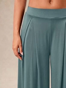OutZeal Women Sports Pants Daily Casual Vacation UV Protection Cool Touch Wide Leg Active Bottom Summer - Mist Green - View 6