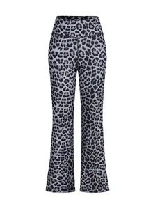 Dewbera Dewbera Women's Spring/Summer Long Leopard Print Sports Leggings With Butt-Lifting Effect, Hot-Selling - Black - View 3