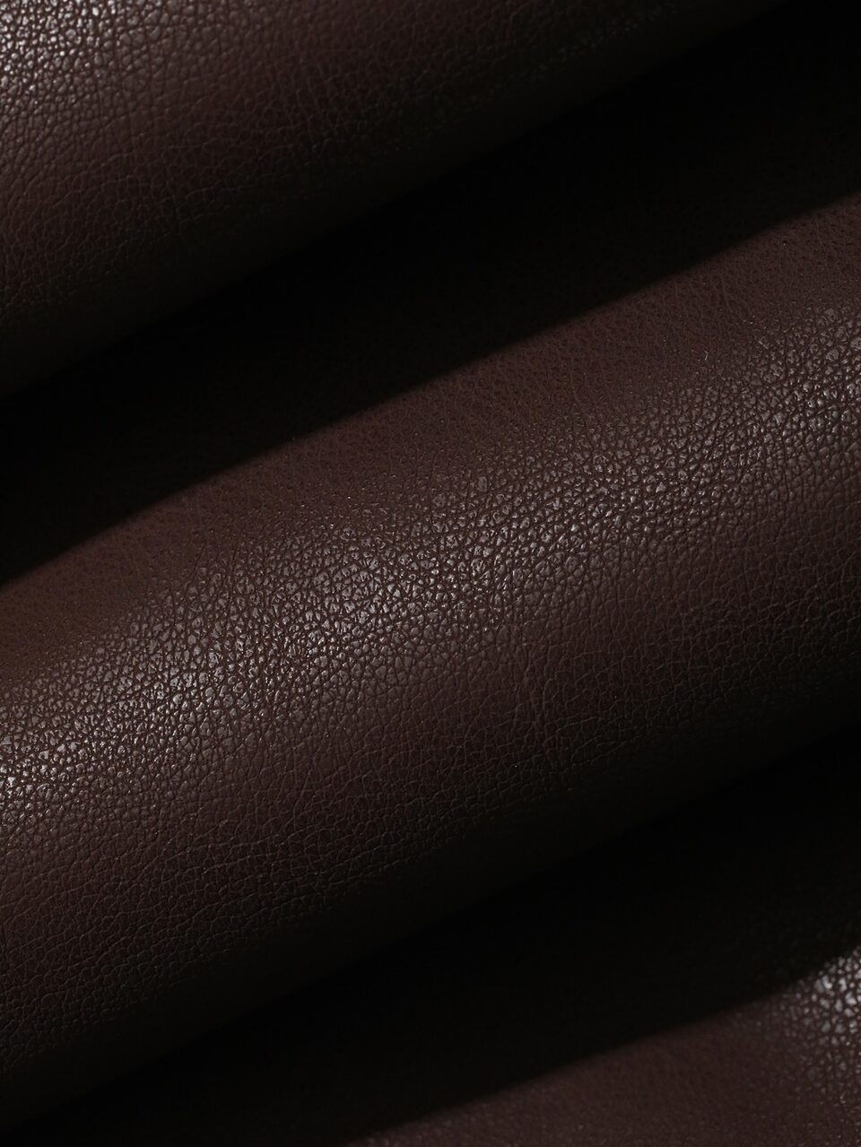 Women's Solid Color PU Leather Pleated Tapered Casual Long Pants