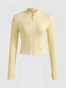 SHEIN 青少年女孩休閒純色咖啡棕長袖上衣與喇叭褲兩件套，適合秋冬與日常穿著 - 彩色 - 查看 6