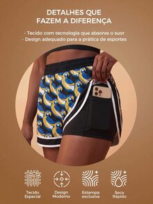 CAJUNI Summer Vacation Beach Sports Shorts - Multicolor - View 3