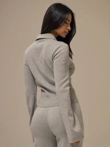 MUSERA ESSENTIALS 女士毛衣 - 淺灰色 - 查看 4