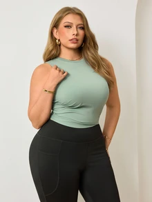 Easithlete Easithlete Women's Plus Size 2026 New Comfortable 4-Way Stretch Sports Tank Top - Multicolor - View 3