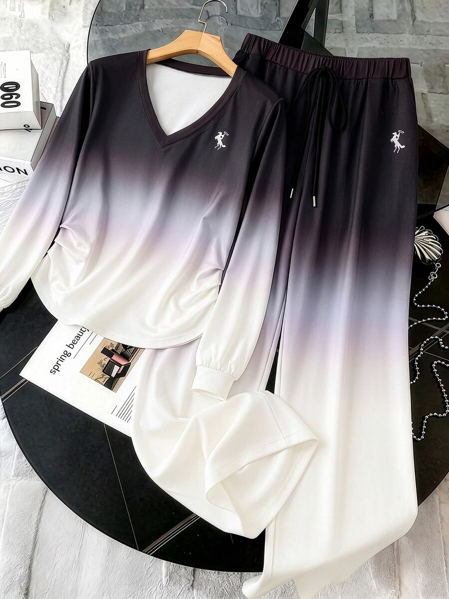 GlowEve CURVE Plus Size Co-Ords - Multicolor - View 1