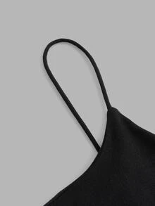 SHEIN EZwear 4件組 春夏基礎款細肩帶背心 - 彩色 - 查看 5