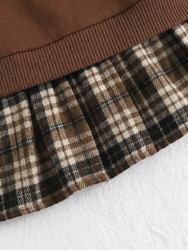 Cozy Pixies Newborn Baby Girl Cartoon Bear Pattern Knitted Soft Round Neck Long Sleeve Pullover Autumn Winter Dress - Multicolor - View 8