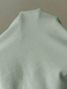 Aloruh 女款優雅通勤休閒波點蕾絲拼接細肩帶背心上衣 - 橄欖綠 - 查看 3