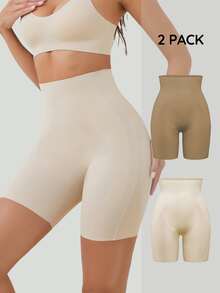 SHAPORA 2pcs Minimalist Women's Shaping Bottoms - Multicolor - View 1