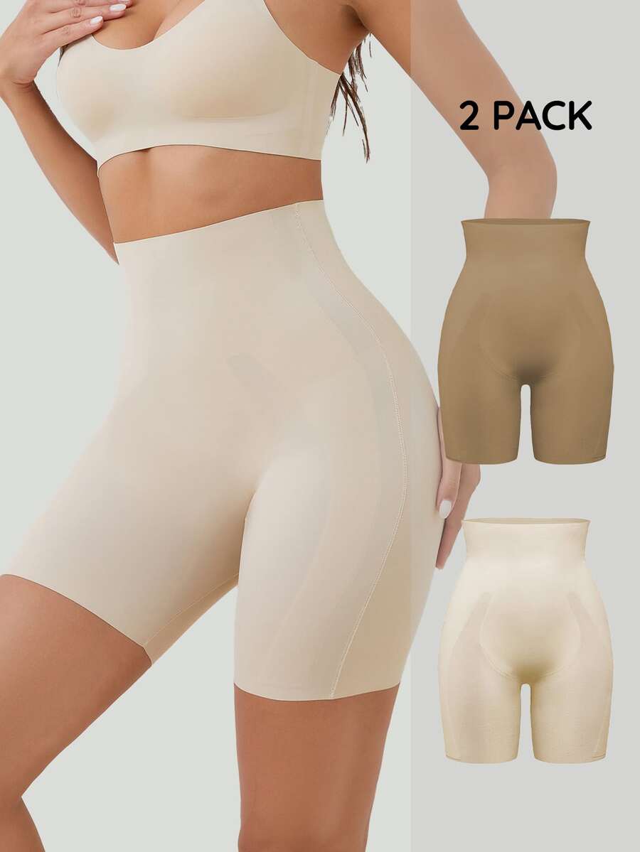 SHAPORA 2pcs Minimalist Women's Shaping Bottoms - Multicolor - View 1
