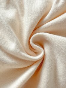 SHEIN 3件組女嬰秋冬純色親膚棉質內搭褲，0-3歲休閒高彈力鬆緊腰修身長褲 - 彩色 - 查看 5