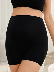 Moonlight&Mama Women's Best-Selling Fashionable Comfortable Minimalist Solid Color High-Value High-Quality Seamless Maternity Panties 3-Pack - Multicolor - View 6