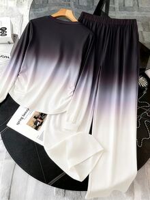 GlowEve CURVE Plus Size Co-Ords - Multicolor - View 2