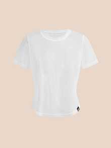 SHEIN Cheerettes 女款休閒網紗透視牛仔運動T恤2件組 - 彩色 - 查看 12