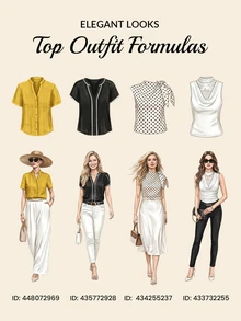 Editum Women's Short-Sleeved Mandarin Collar Linen-Like Tank Top, Versatile And Slimming For Commuting - Yellow - View 11
