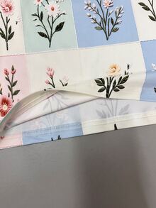 Franclia 女款花卉印花圓領休閒百搭背心 - 彩色 - 查看 5