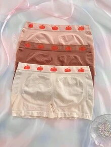 Nora Wilde Set 3 pcs Celana Dalam Boxer Brief Nyaman Tanpa Jahitan Motif Halloween - MultiWarna - View 1