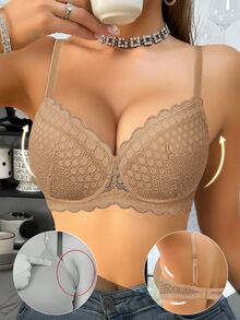 LustreForm Women's Underwire Sexy Lace Comfortable Adjustable Bra Blind Box Random 2/3/5pcs - Multicolor - View 7