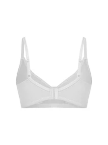 Ocili 5pcs Grey Leisure Underwire Push-Up Bra With Side-Smoothing Design For Women - Multicolor - View 6