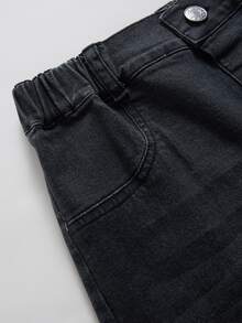 SHEIN Tween Boys Ripped Distressed Elastic Waist Stretch Denim Skinny Jeans 3 Pack For Daily Casual - Multicolor - View 8