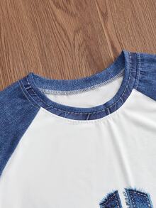 SWAVVY Casual Men's Letter Print Short Sleeve T-Shirt For Daily Wear - White - View 6