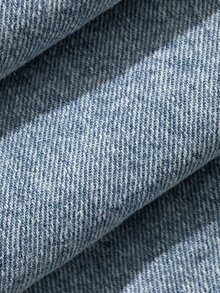 Dazy Plus Loose Wide Leg Denim Jeans With Split Line Slimming Street Casual Versatile Ankle Length Spring Autumn - Light Wash - View 8