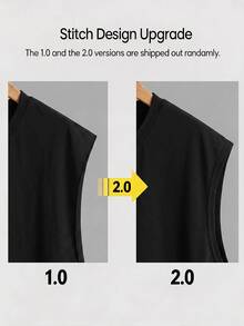 Daypath Men's Sun Pattern Print Hip Hop Tank Top - Black - View 5