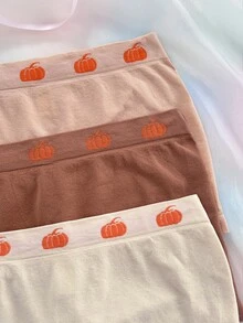 Nora Wilde Set 3 pcs Celana Dalam Boxer Brief Nyaman Tanpa Jahitan Motif Halloween - MultiWarna - View 3
