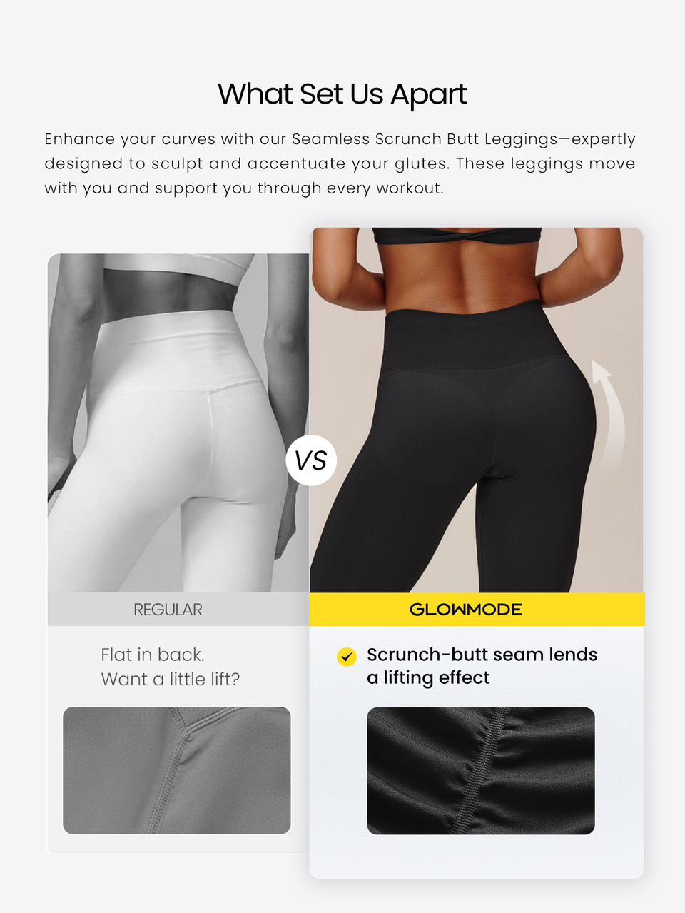 26" Seamless High Rise Butt Scrunch Leggings With Butt-Lifting Scrunch Design Low Impact Yoga Pilates Studio Daily Active Wear
