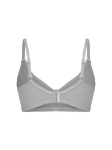 Ocili 5pcs Grey Leisure Underwire Push-Up Bra With Side-Smoothing Design For Women - Multicolor - View 5