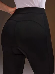 Powerista Women's 9/10 Length Tight Black Cycling Leggings - Black - View 3