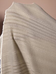 Lazeform Fashionable Minimalist Casual Solid Color Zip-Up Cardigan Long Sleeve Set Women's Autumn New Loose Plus Size 2-Piece - Khaki - View 7