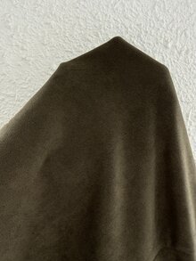 SHEIN Clasi 大尺碼女款休閒拿破崙夾克，前拉鍊設計 - 墨綠色 - 查看 7