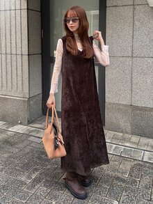 FRIFUL Women's Casual Sleeveless Long Dress, Autumn/Winter - Black - View 7