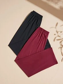 Lullawish 2件組女款睡褲，標準尺寸 - 彩色 - 查看 2
