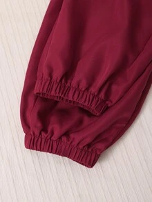 3件組女童迷彩圖案運動衫上衣搭配迷彩休閒收口長褲，適合春秋日常穿著 - 彩色 - 查看 8