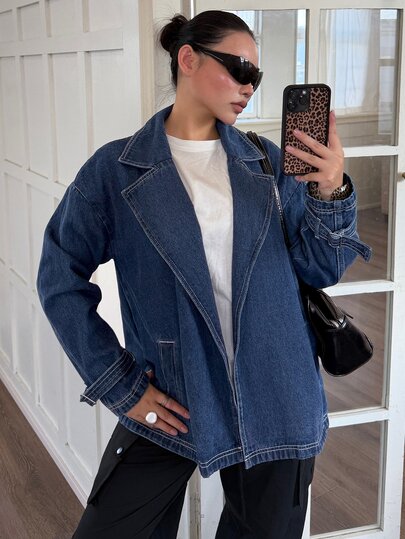 DAZY Jachete și paltoane din denim pentru femei