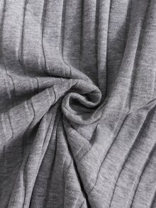 SHEIN 男童黑色、白色、灰色棉混紡高領長袖T恤多件組，觸感柔軟，適合外出、學校、運動及其他場合 - 彩色 - 查看 6