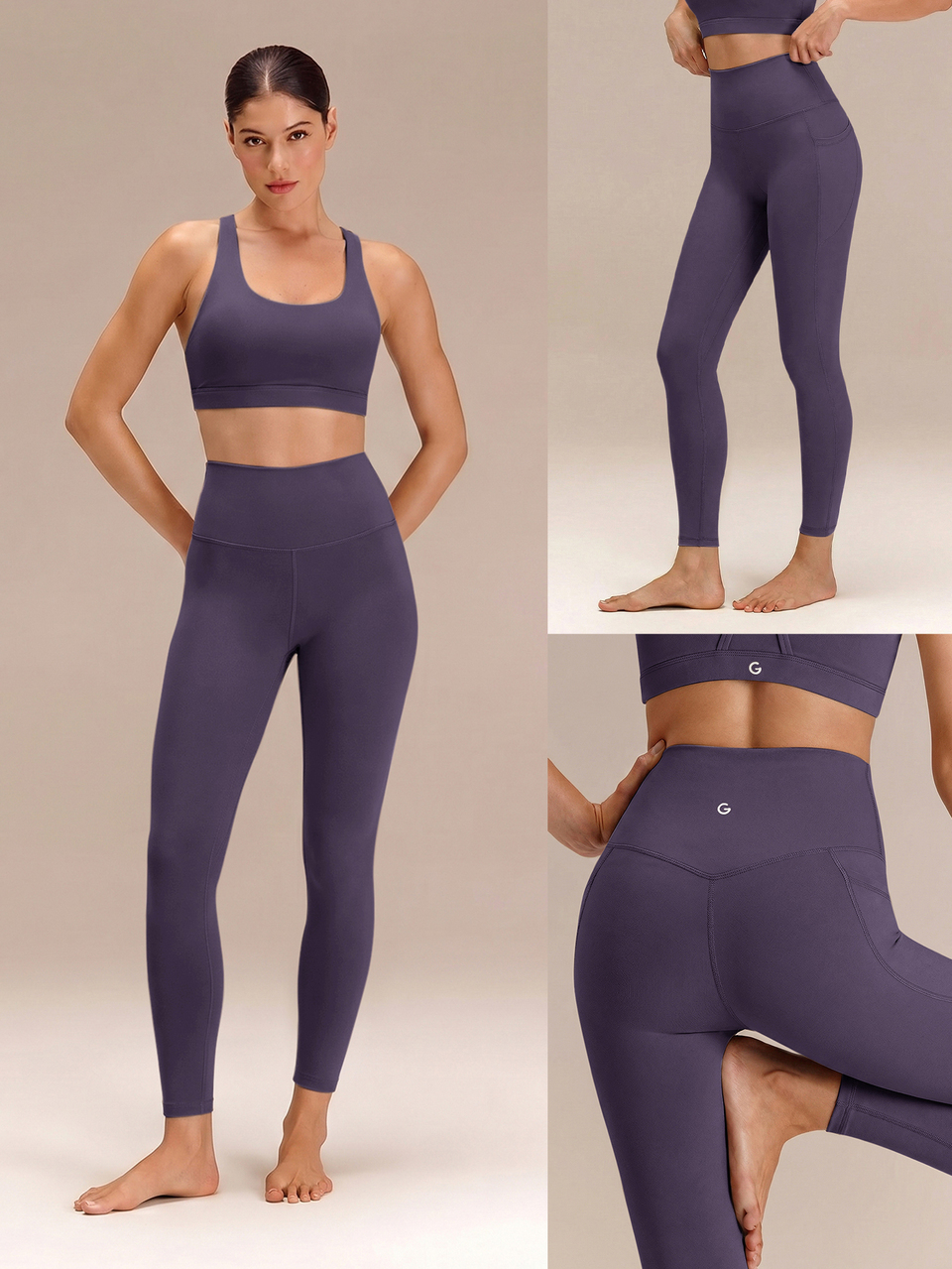24" FeatherFit™ High-Rise Side Pocket Leggings