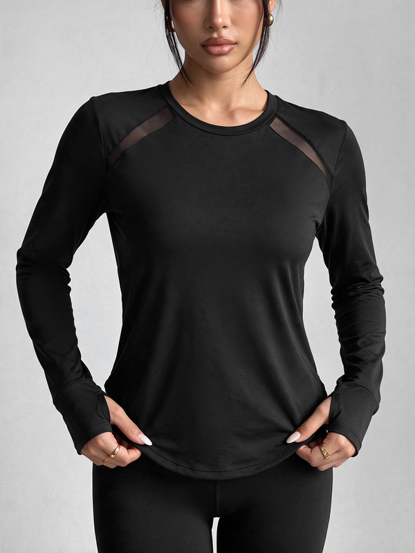 Dewbera Dewbera Women's Solid Color Casual Versatile Daily Outdoor Sports T-Shirt