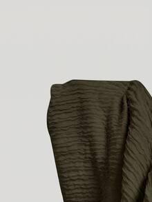 SHEIN MOD 女款街頭風蕾絲拼接紋理連身短褲 - 軍綠色 - 查看 6