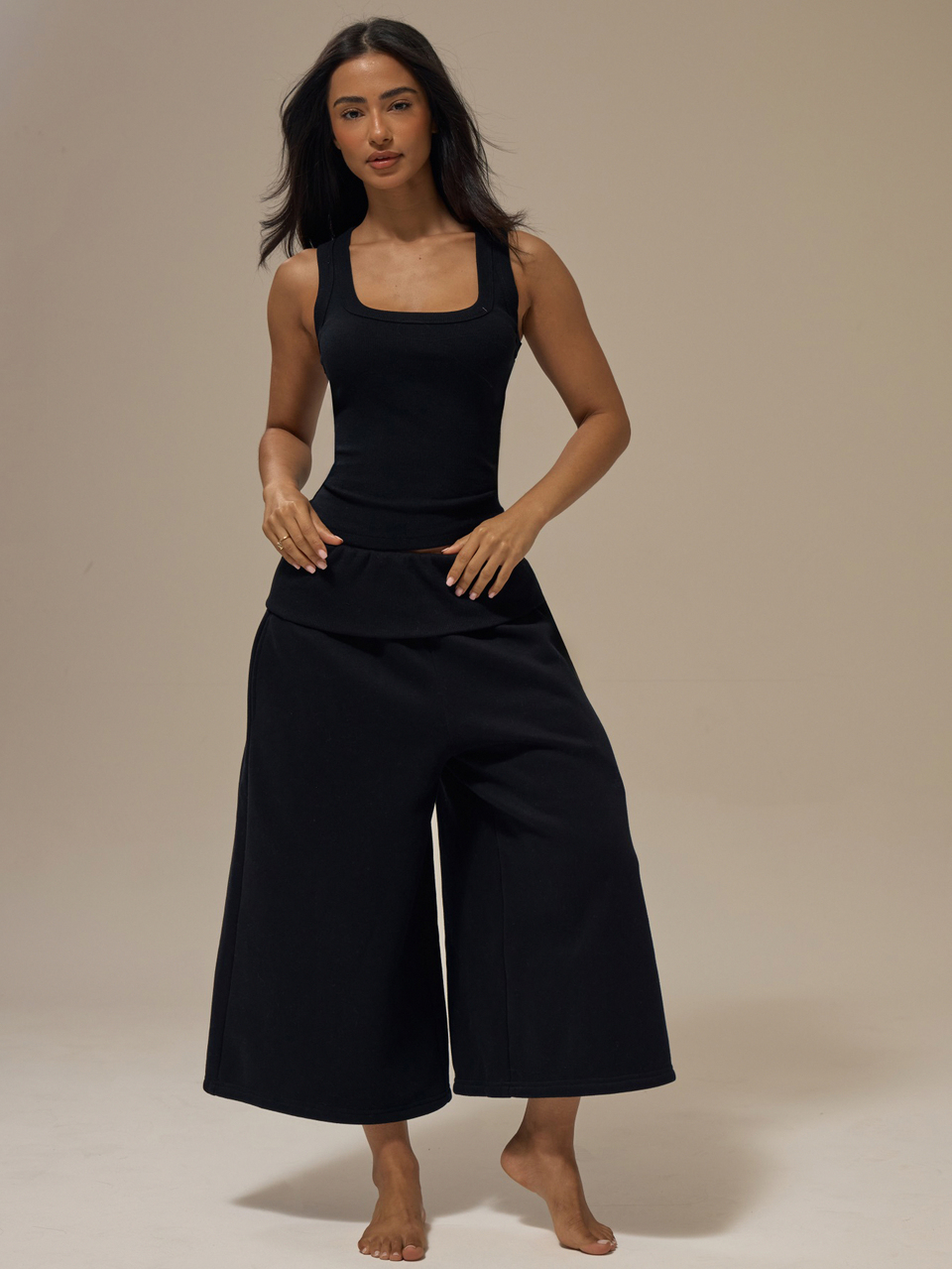3 Packs Rib-Knit Tank Tops –Scoop Neck Sleeveless Basic Crop Cami Set Summer Girly Everyday Loungwear