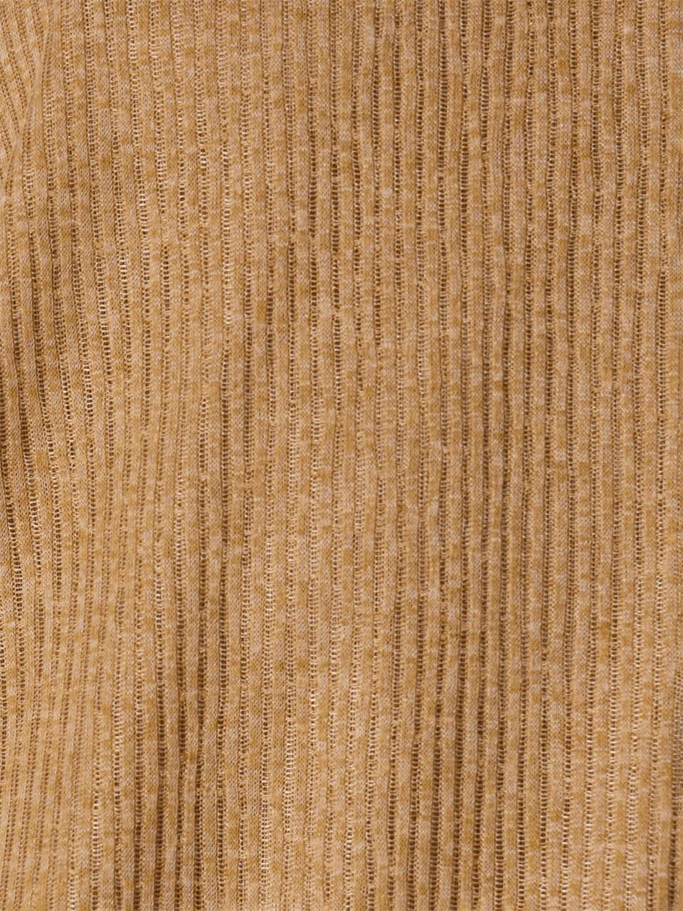 Khaki Knitted Stretch Off Shoulder Playsuit