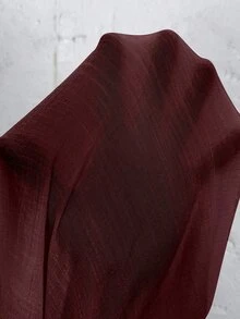 SHEIN LUNE 大尺碼花卉刺繡休閒度假襯衫 - 中紫紅色 - 查看 7