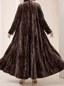 Veilorie Plus Size Women's Casual Party & Travel Arabic Long Robe for ...