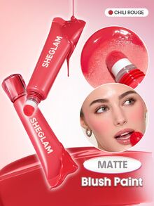 SHEGLAM Squeeze & Dot 霧面腮紅顏料 213 Chili Rouge 品牌美妝化妝品 適合女士與女孩 - 213 Chili Rouge - 查看 1