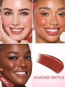 SHEGLAM Squeeze & Dot 霧面腮紅顏料 406 Almond Brittle 品牌美妝化妝品 適合女士與女孩 - 406 Almond Brittle - 查看 2