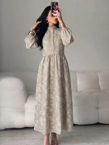 Yasmyna Women's Cashew Print Casual Party Travel Arabian Dress - Multicolor - View 6
