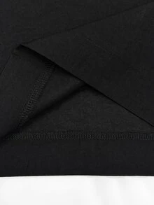Glimmora Women's Solid Color Casual Daily Wear Jumpsuit - Black - View 5
